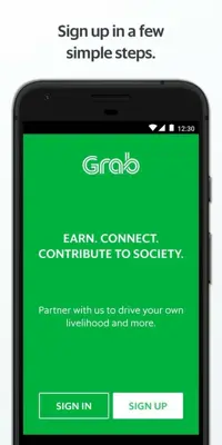 Grab Driver android App screenshot 2