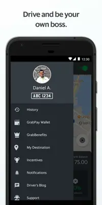 Grab Driver android App screenshot 5